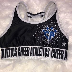 cheer athletics practice gear sports bra